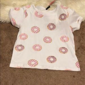 White donut T-shirt